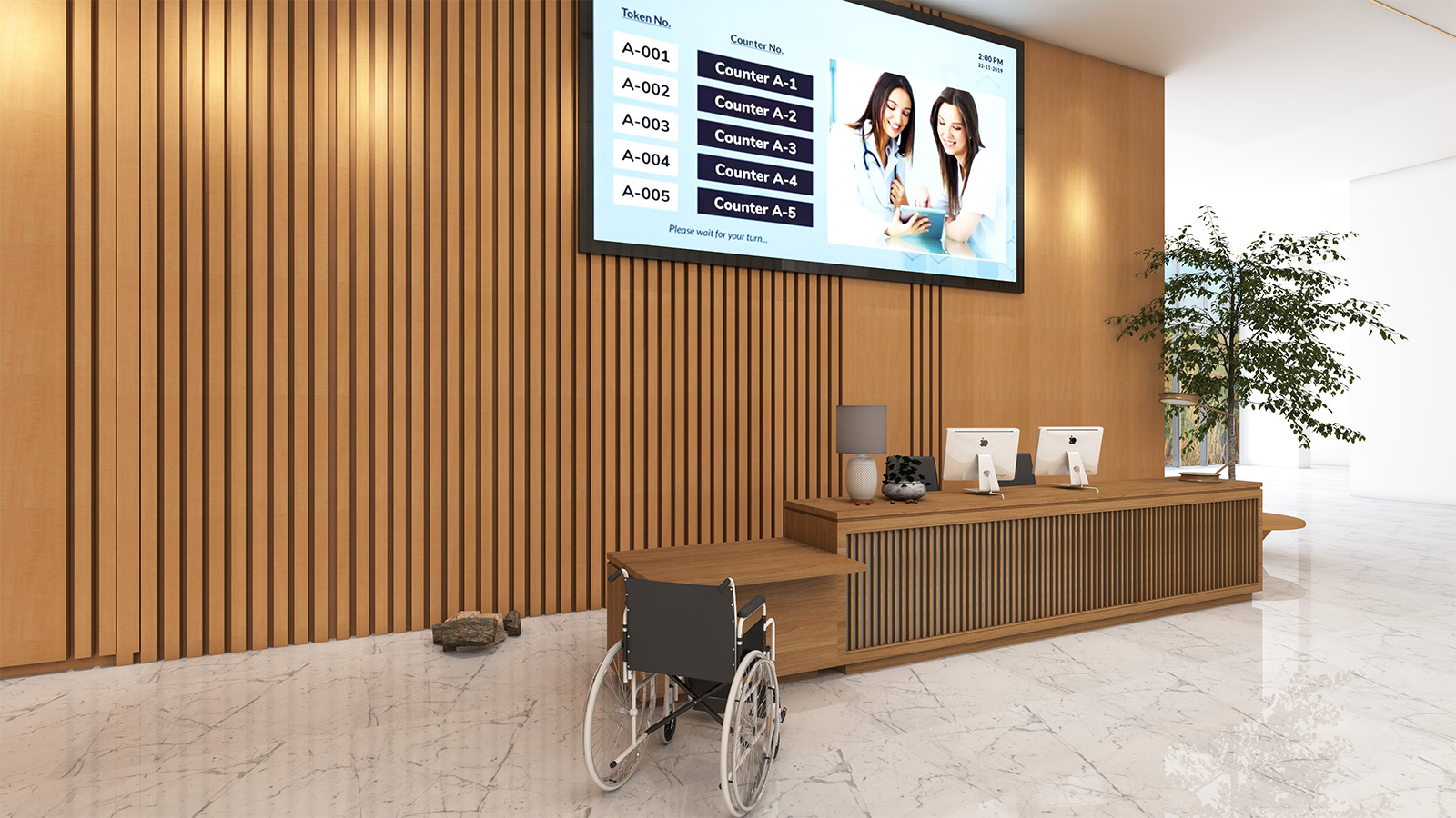 In-house Grade-A Hospital
