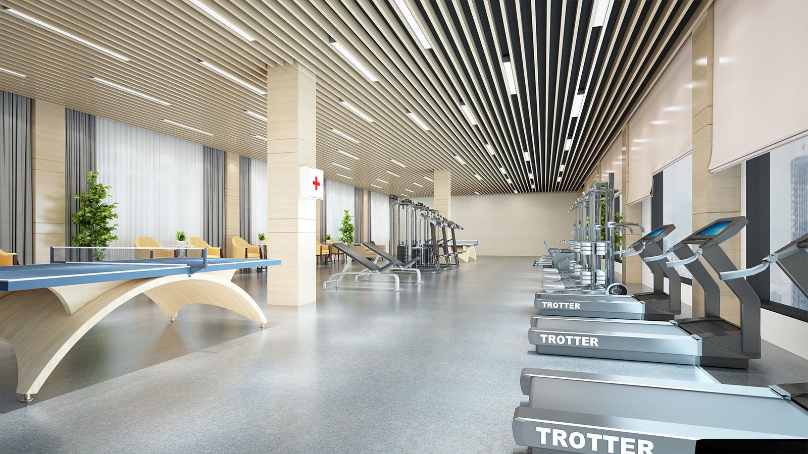Fully Equipped Gym